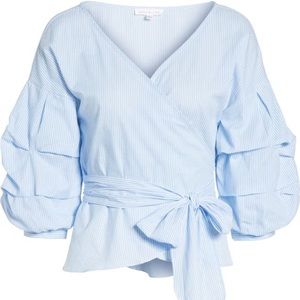 Socialite Sleeve wrap Top